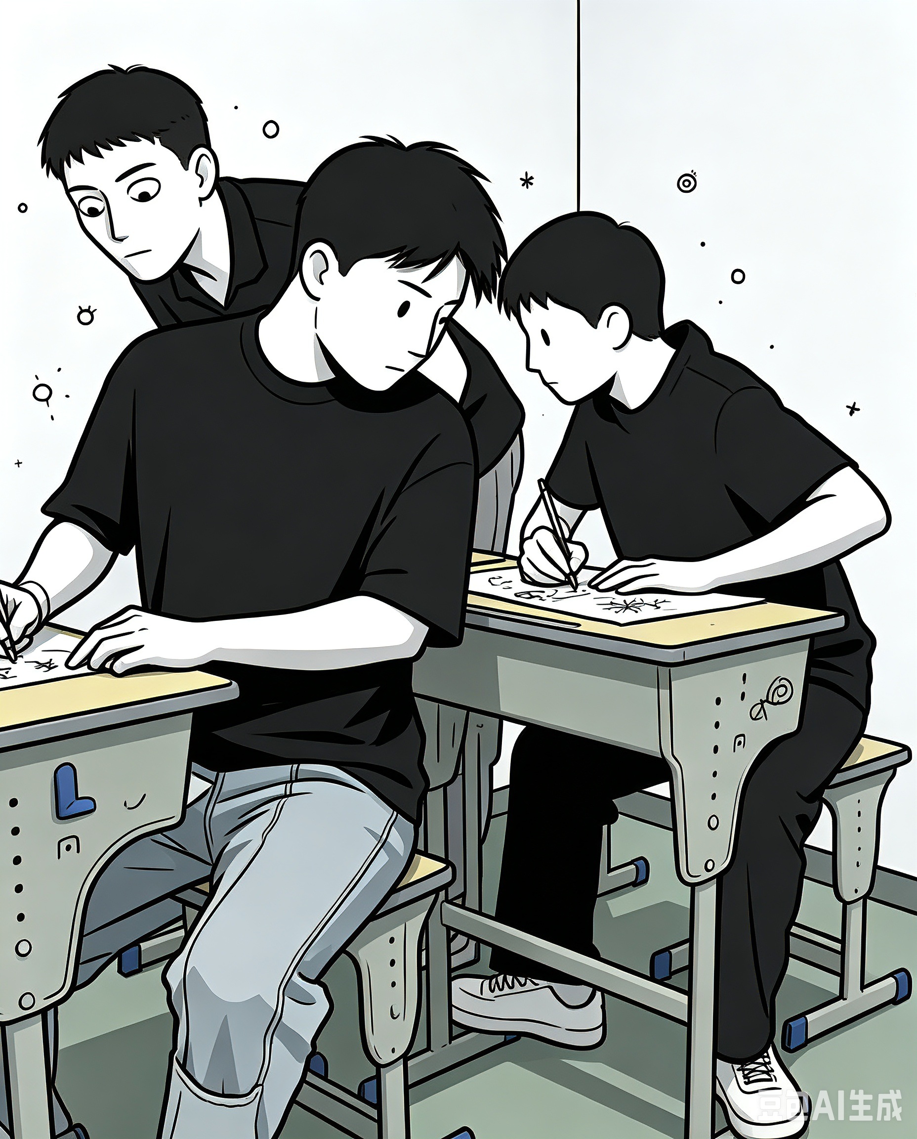 Source image for Cheating Student Gets Spooked by Ghost Classmate During Exam